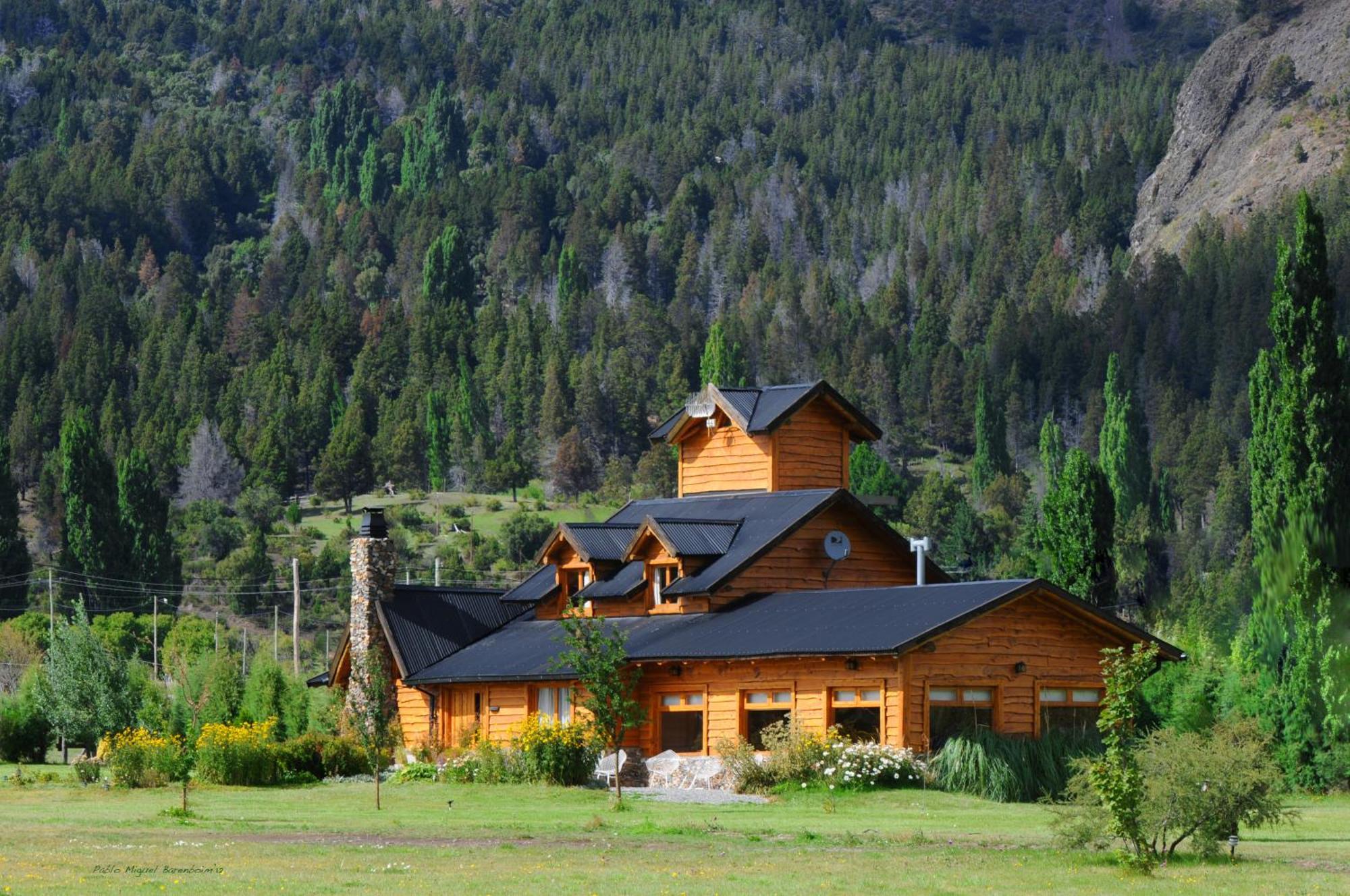 Hosteria Ruca Kitai Villa Lago Rivadavia Bagian luar foto