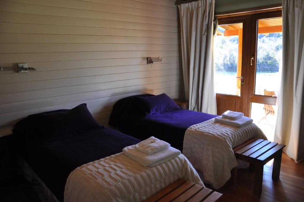Hosteria Ruca Kitai Villa Lago Rivadavia Bagian luar foto